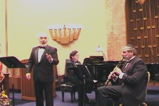 Performing with Metropolitan Opera star Vahan Khanzadian and conductor Brian Salesky